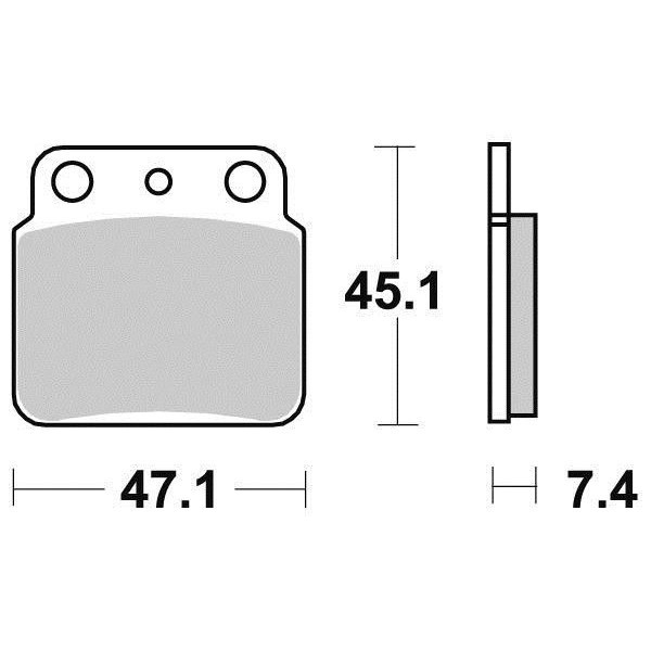 Pastiglie freno S1341N