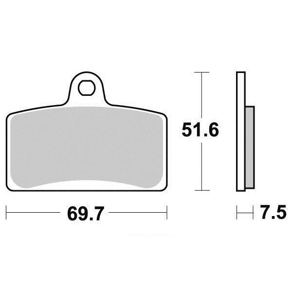 Pastiglie freno S9021N