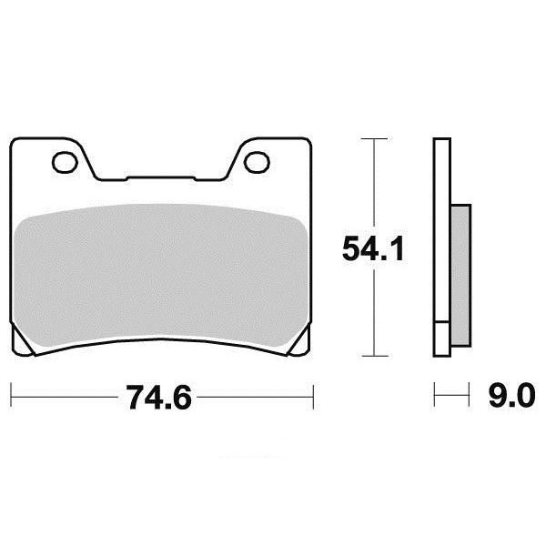 Pastiglie freno S1034N