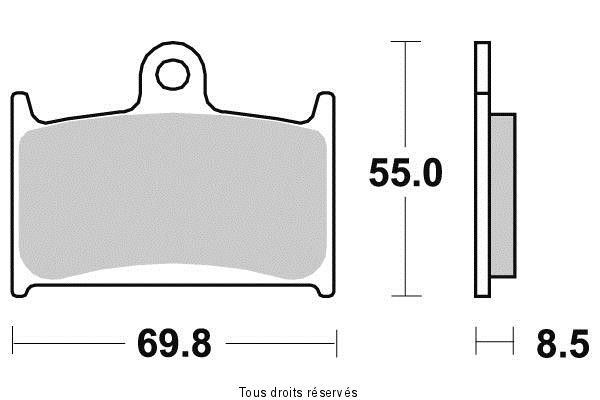 Pastiglie freno S1049BN