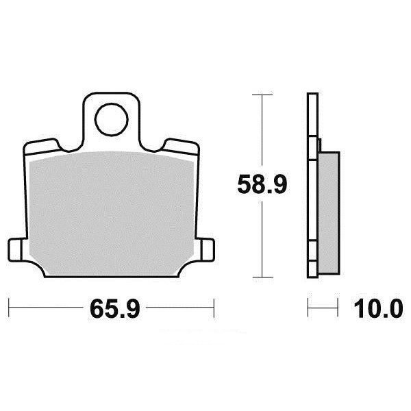 Pastiglie freno S1221N