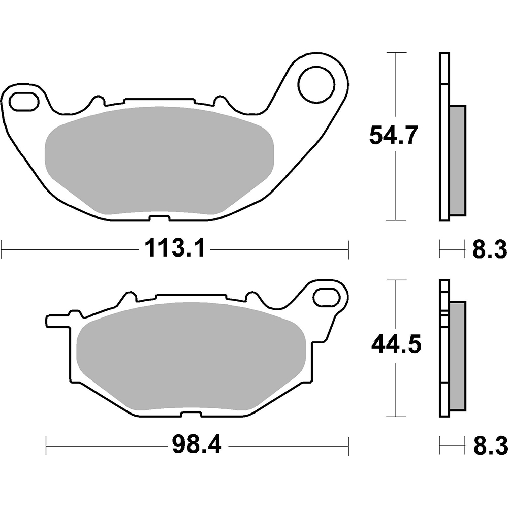 Pastiglie freno 229CT