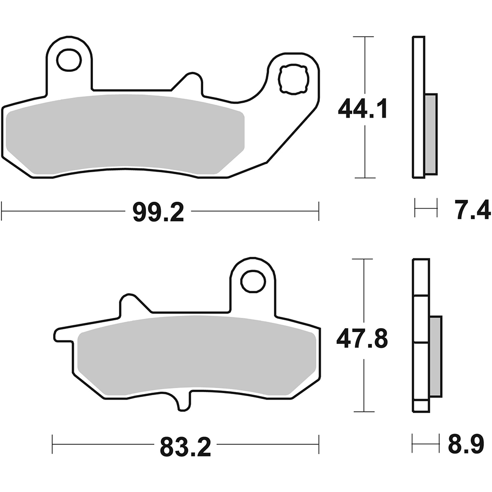Pastiglie freno 635HF