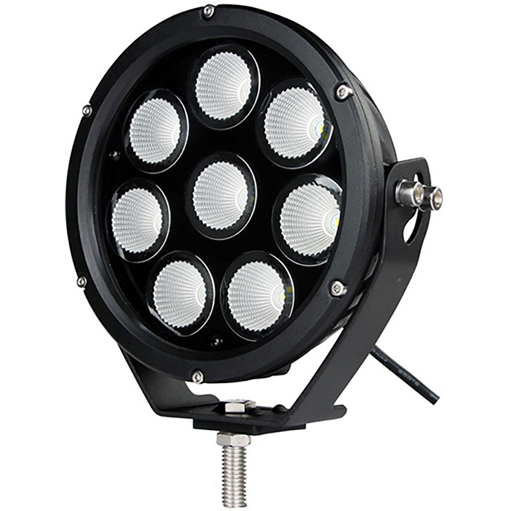 Faretto rotondo 8 led 80w