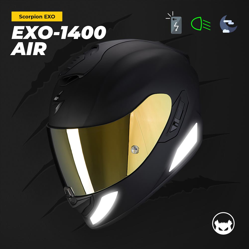 Adesivi Easy Replica™ Scorpion Exo-1400 Air™ / Exo-1400 Air Evo II™