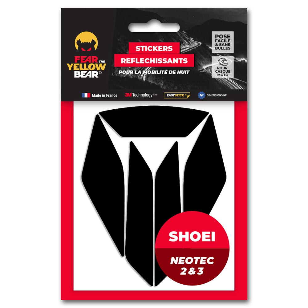 Shoei Neotec 2™ / Neotec 3™ adesivi riflettenti