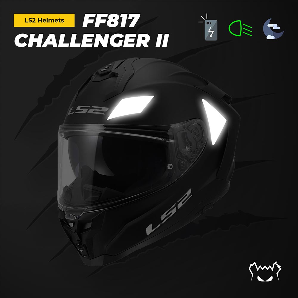 Adesivi riflettenti LS2 FF817 Challenger II™