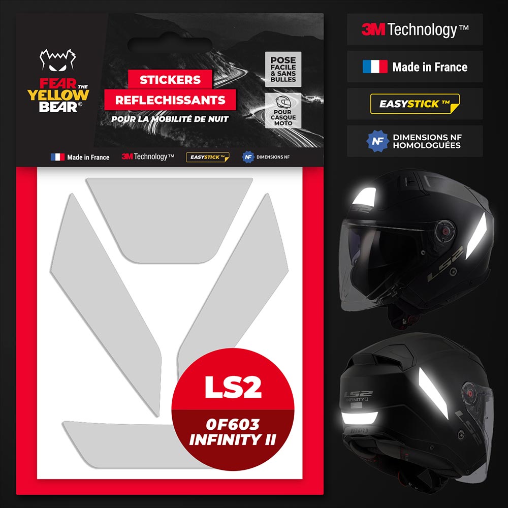 Adesivi riflettenti LS2 OF603 Infinity II™