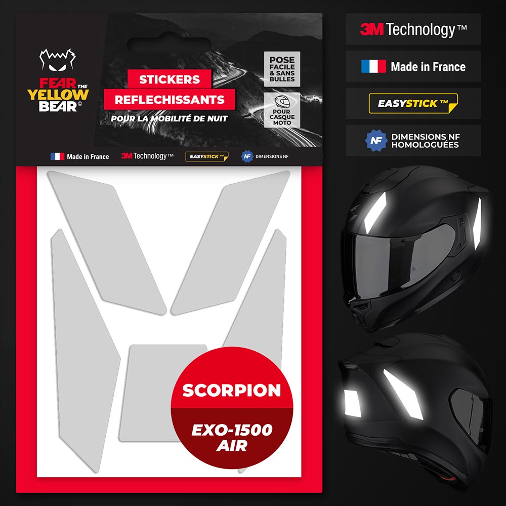 Adesivi riflettenti SCORPION Exo 1500 Air™