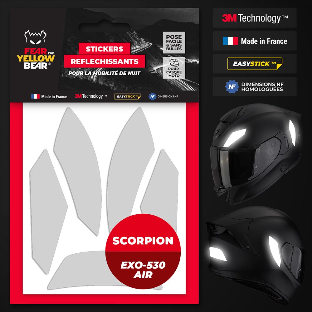 Adesivi riflettenti SCORPION Exo 530 Air™