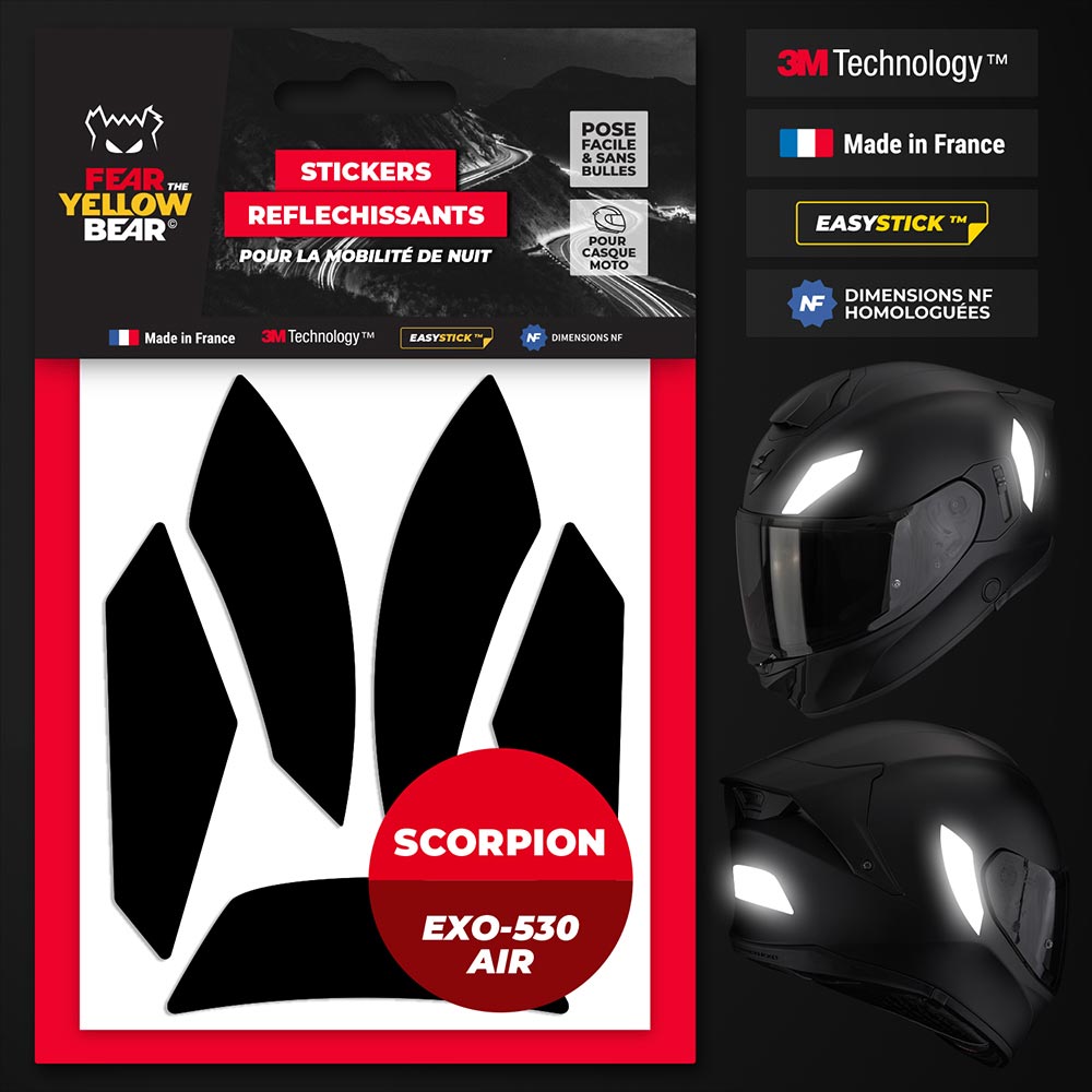 Adesivi riflettenti SCORPION Exo 530 Air™