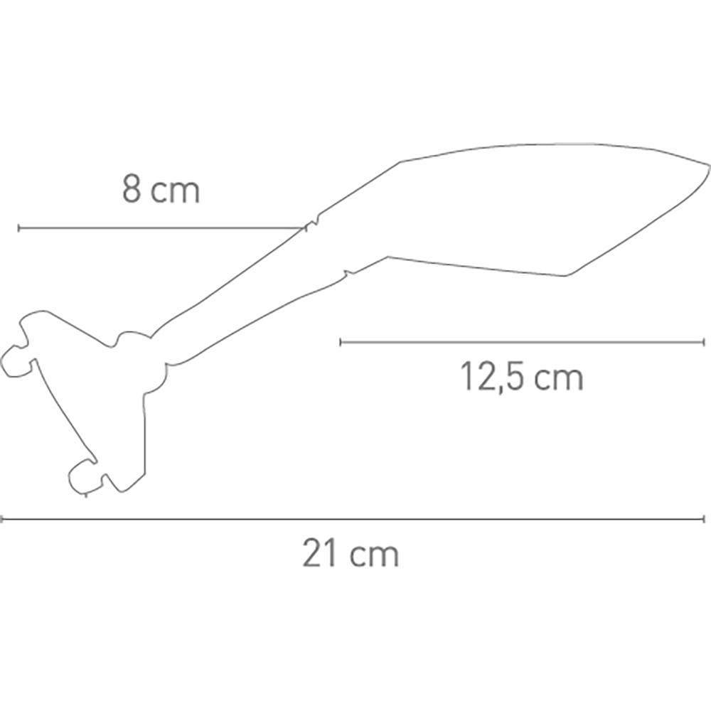 Specchio retrovisore Extrem Fairing