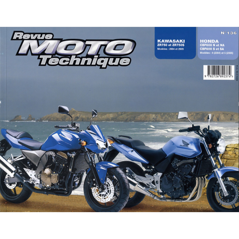 RMT 136.1 HONDA CBF600 (dal 2004 al 2006) e KAWASAKI ZR750 (dal 2004 al 2005)