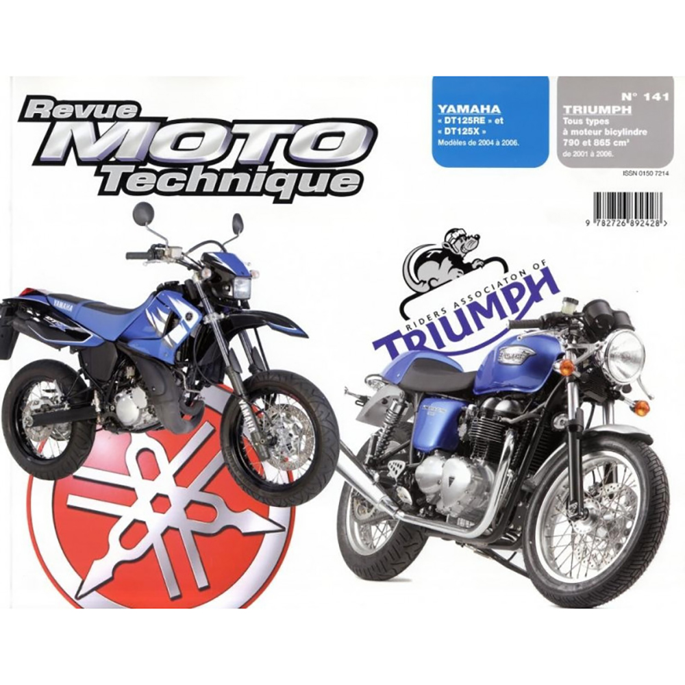 RMT 141.1 YAMAHA DT125 (dal 2004 al 2006) e TRIUMPH 790 - 865 (dal 2001 al 2006)