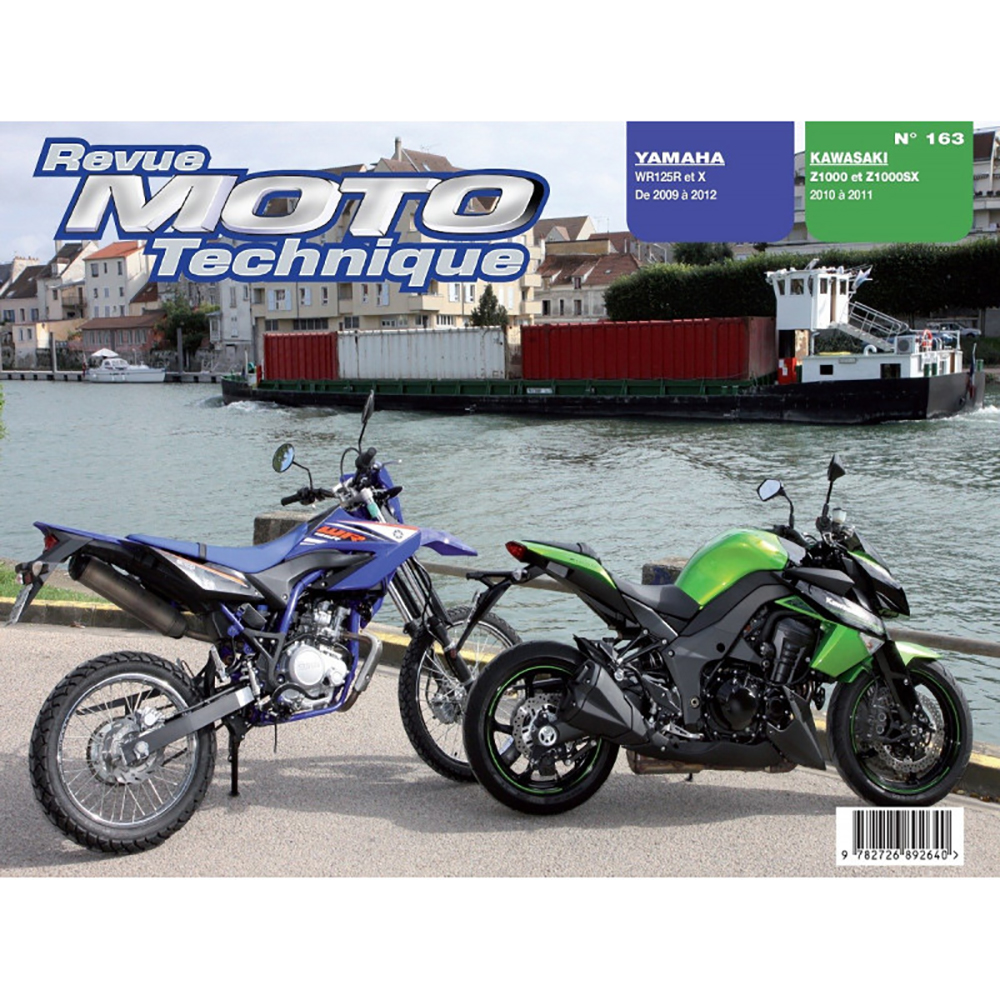 RMT 163 Yamaha WR125 (dal 2009 al 2012) e Kawasaki Z1000 (dal 2010 al 2011)