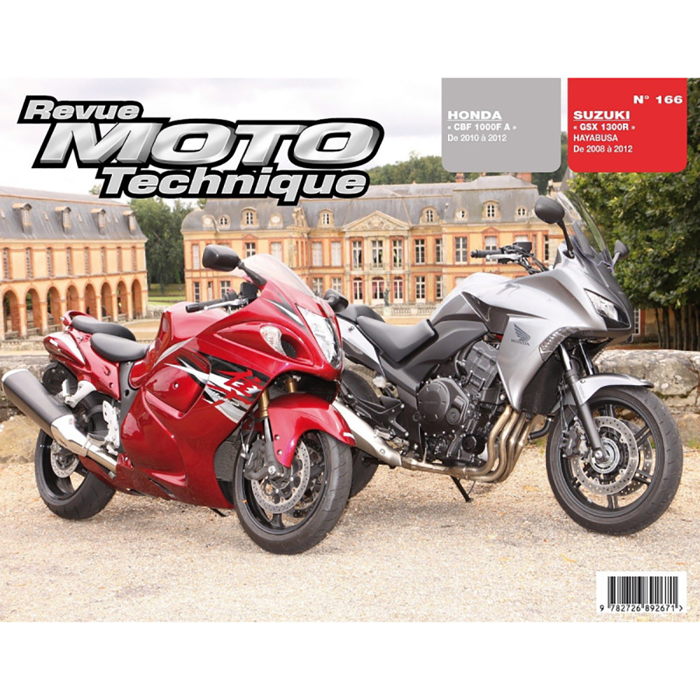 RMT 166 HONDA CBF1000FA (dal 2010 al 2012) e SUZUKI GSX1300R HAYABUSA (dal 2008 al 2012)