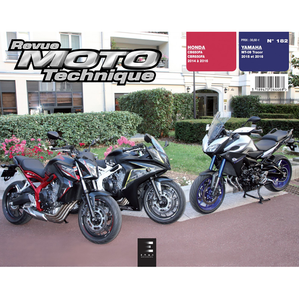 RMT 182 YAMAHA MT-09 TRACER 900 (dal 2015 al 2016) e HONDA CBR 650 FAE (dal 2011 al 2014)