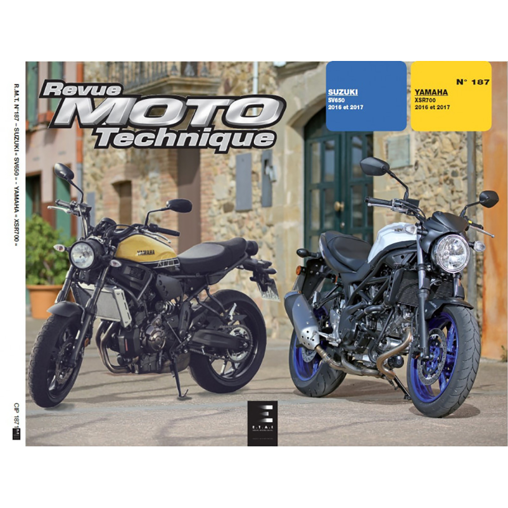 RMT 187 YAMAHA XSR700 (dal 2016 al 2017) e SUZUKI SV650 (2016-2017)