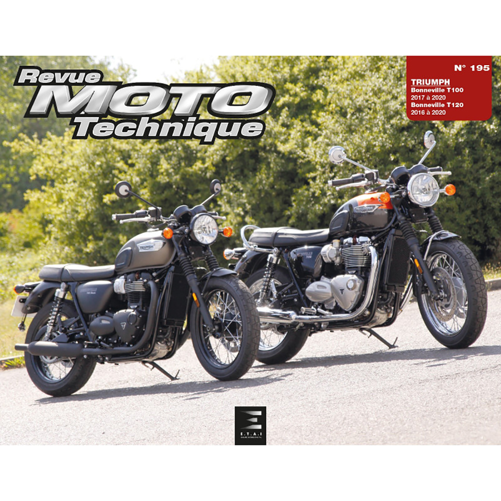 RMT 195 TRIUMPH BONNEVILLE T100 e T120 (dal 2016 al 2020)