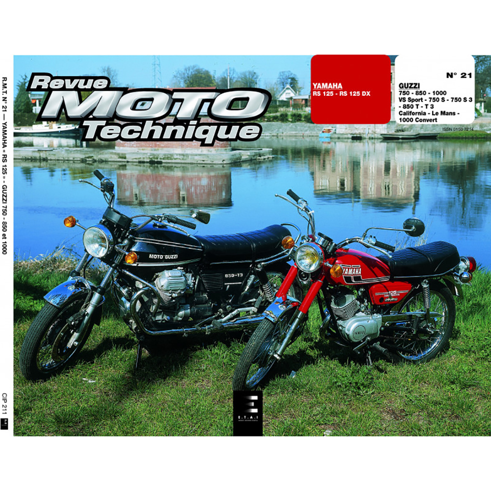 RMT 21 YAMAHA 125 RS-DX e GUZZI 750 - 850 - 1000