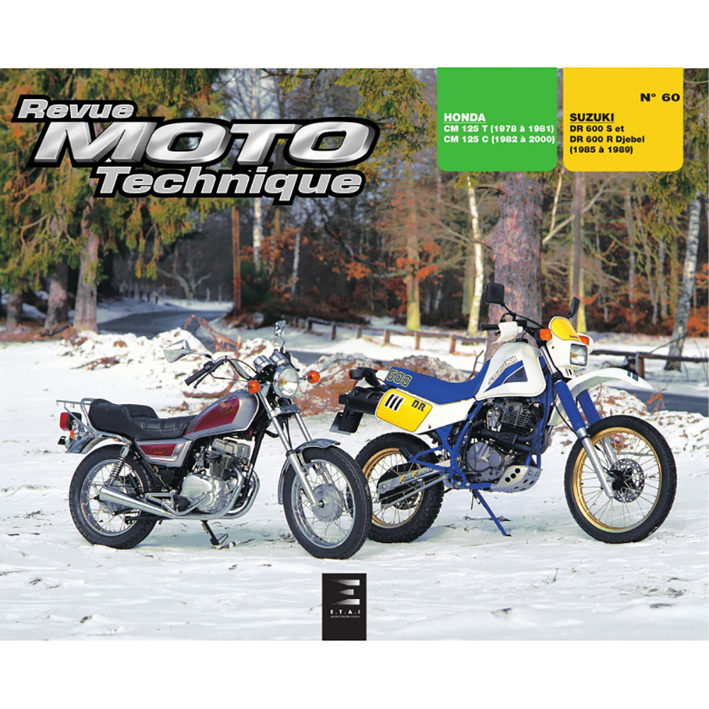 RMT 60.4 HONDA CM125 (dal 1978 al 2000) e SUZUKI 600 (dal 1985 al 1989)