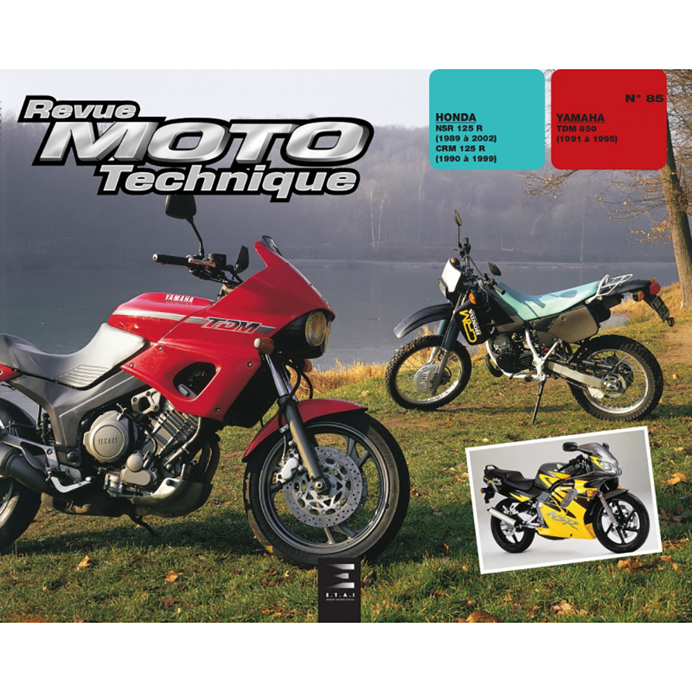 RMT 85.4 HONDA NSR/CRM 125 (dal 1989 al 1992) e YAMAHA TDM 850 (dal 1991 al 1995)