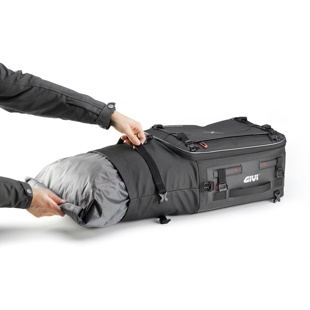 S-Line XL02B borsa impermeabile roll-top da sella/cargo