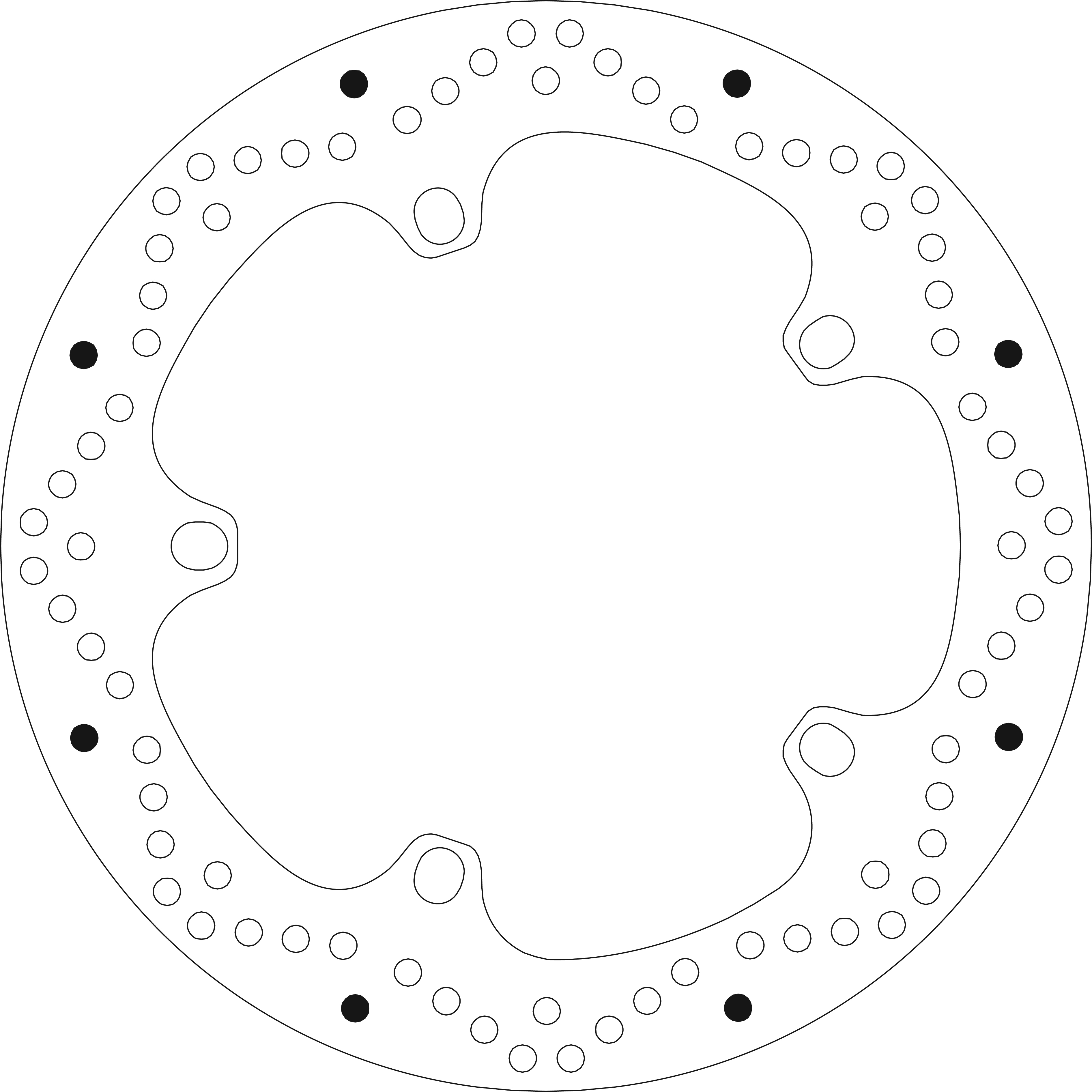 Disco freno 5016