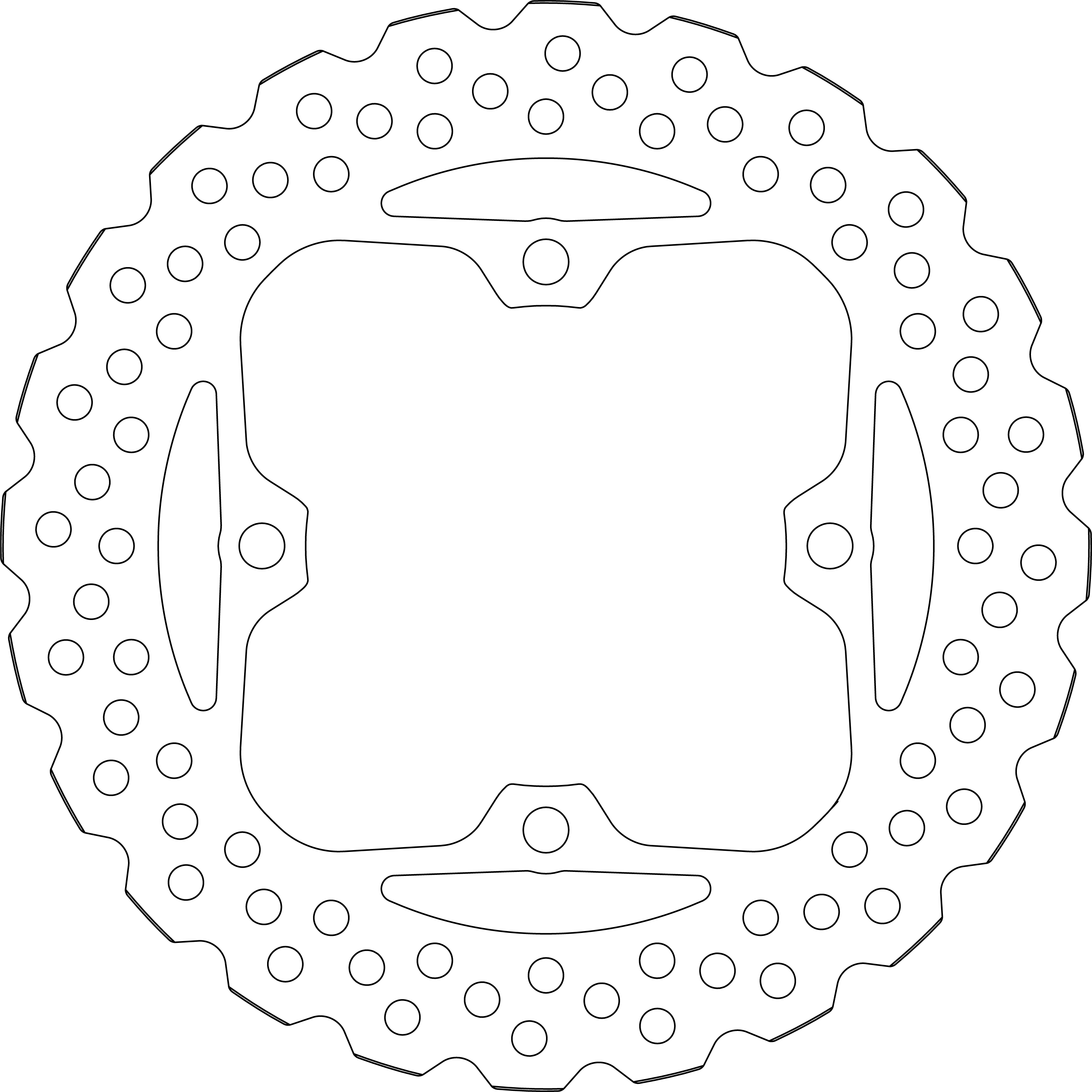 Disco freno 5037
