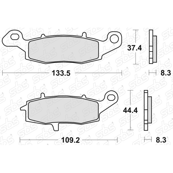 Pastiglie freno 704 SP