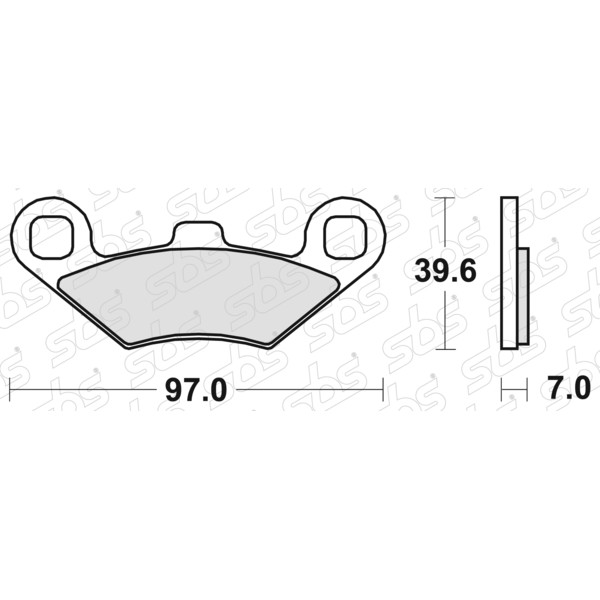 716 Pastiglie freno RSI