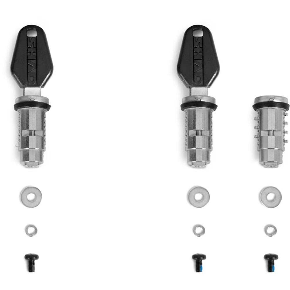 Kit di chiavi + 3 serrature a chiave