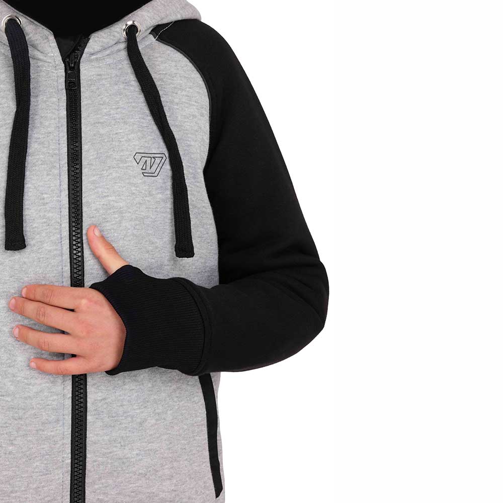 Felpa con cappuccio e zip per bambini Street Junior