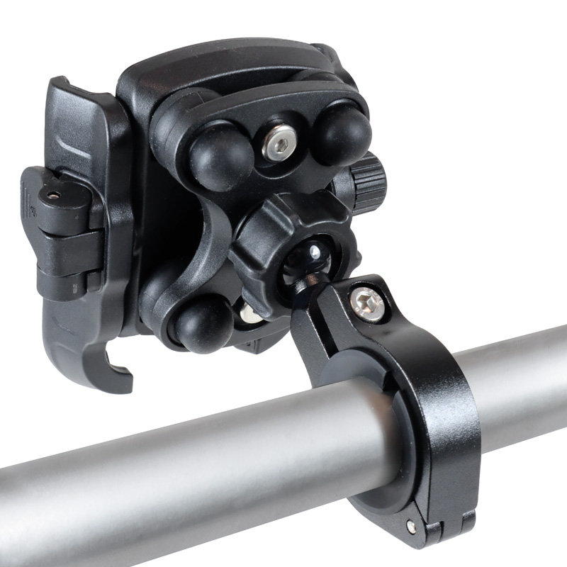 Supporto per smartphone a rilascio rapido con stabilizzatore