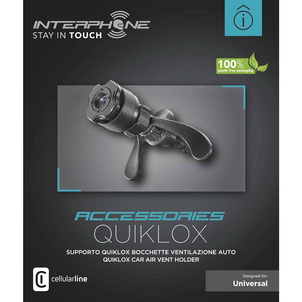 Supporto Quiklox per griglia di ventilazione auto