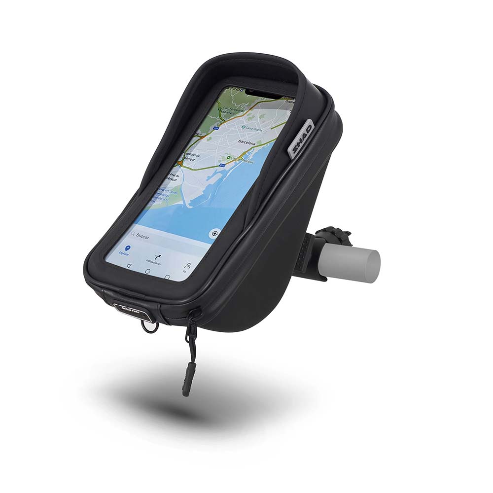 SG76 porta smartphone da manubrio con tasca - 180 x 90 mm