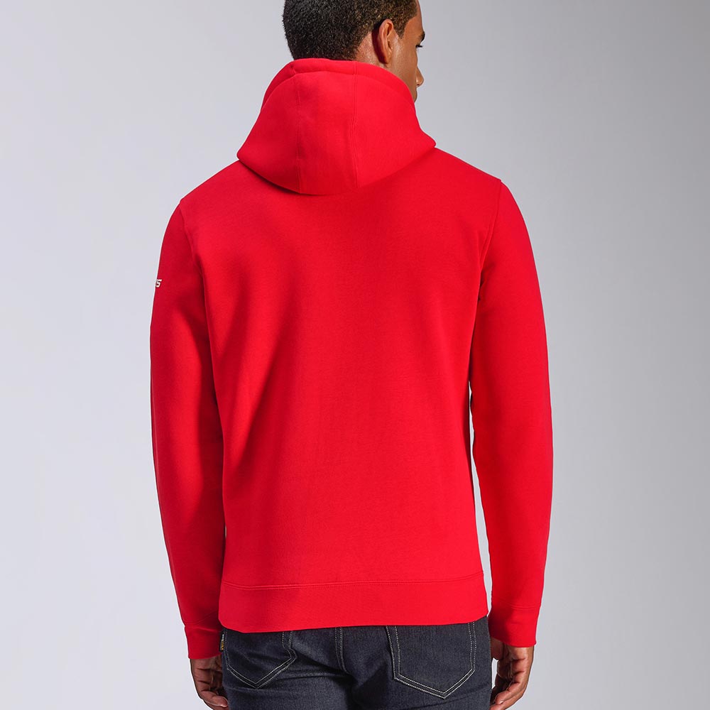 Felpa con cappuccio anteriore