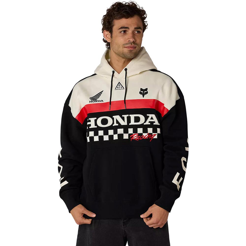 Honda Felpa con cappuccio in pile pesante