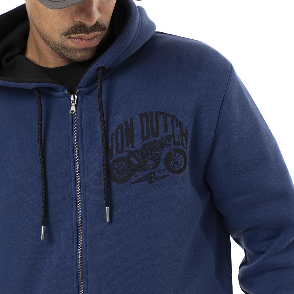 Felpa con cappuccio e zip Free