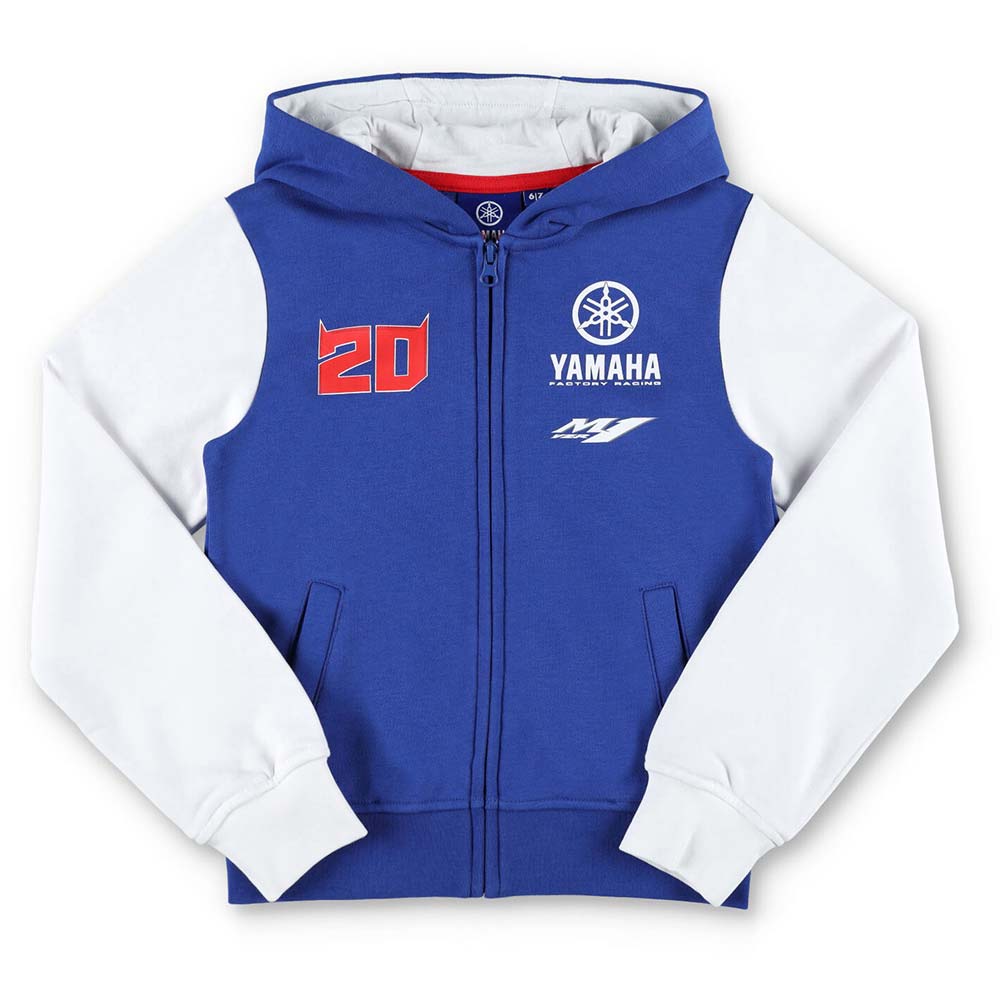 Felpa con cappuccio Dual FQ20 Yamaha da bambino con zip