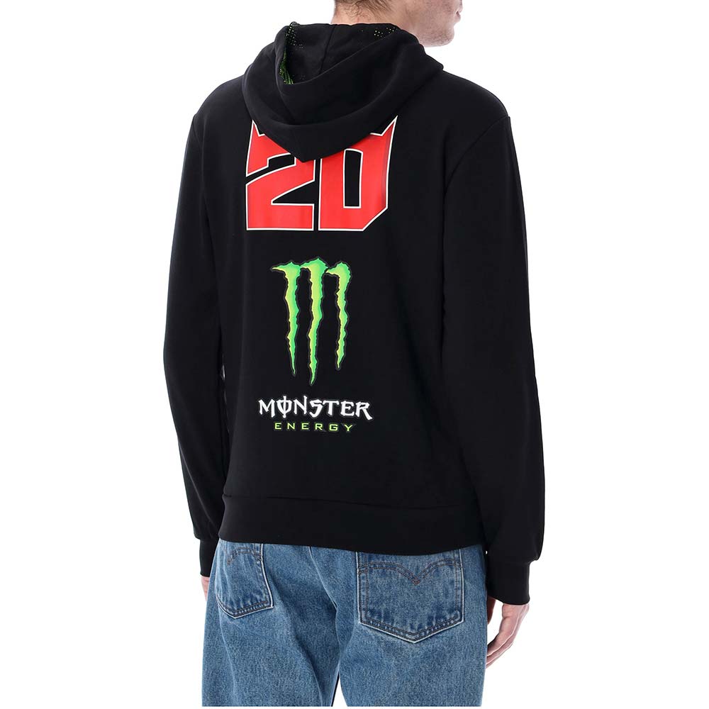 Felpa con cappuccio Dual FQ20 Monster con zip