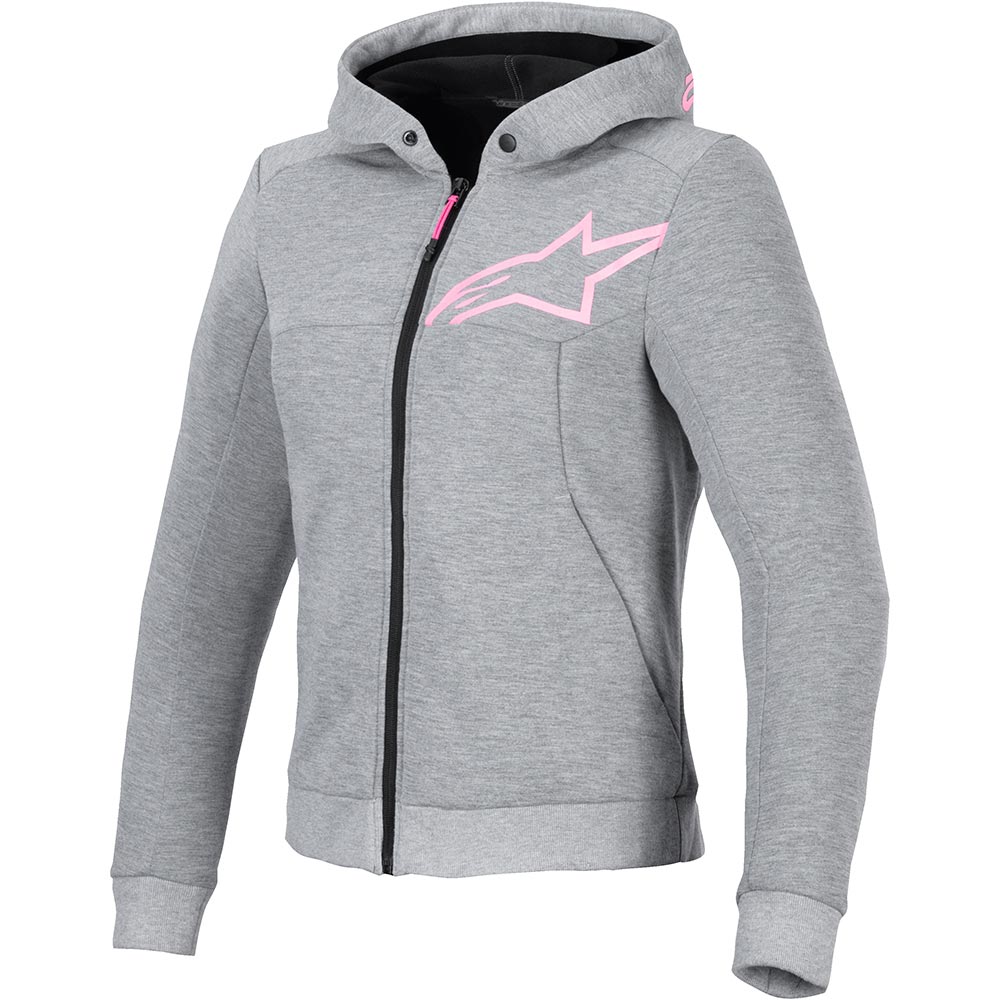 Felpa con cappuccio Stella Chrome V2 Sport da donna con zip
