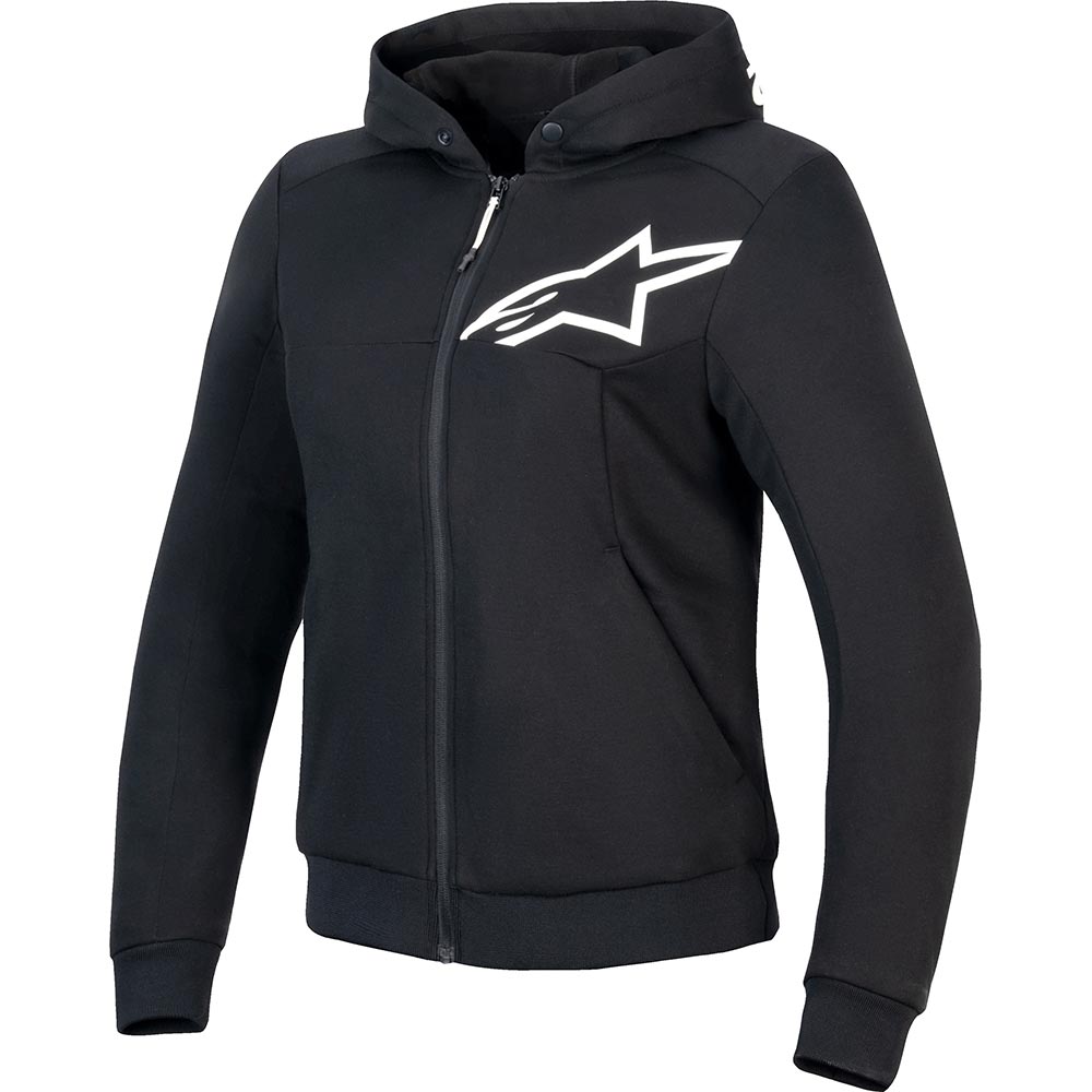 Felpa con cappuccio Stella Chrome V2 Sport da donna con zip