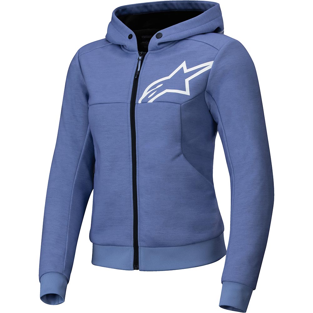 Felpa con cappuccio Stella Chrome V2 Sport da donna con zip