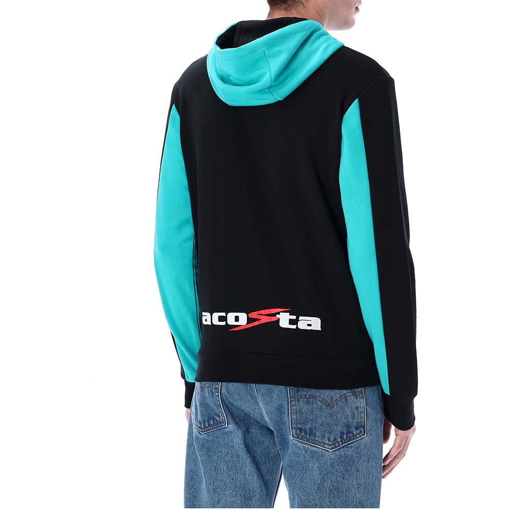 Felpa con cappuccio e zip 31