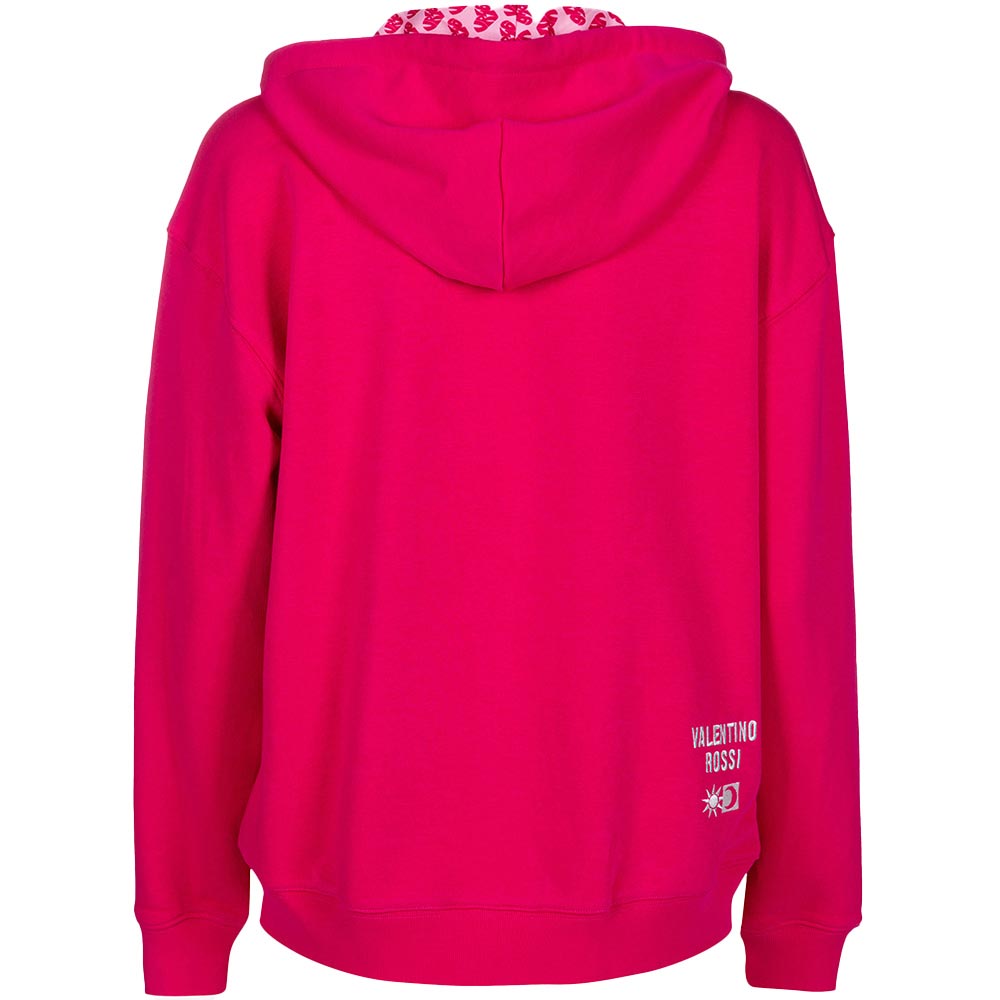 Felpa con zip da donna Rosa