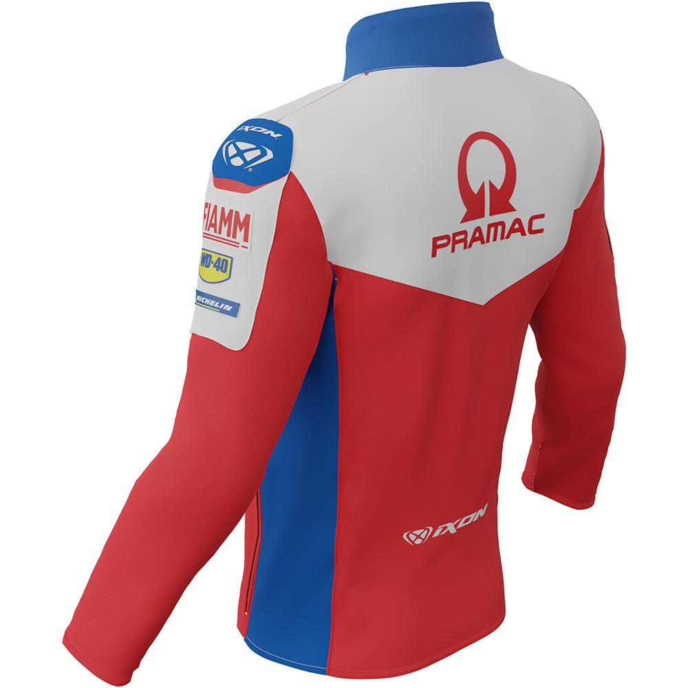 Felpa con zip Pramac 22