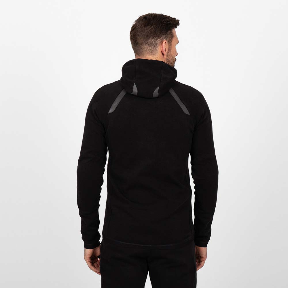 Felpa con zip Shield