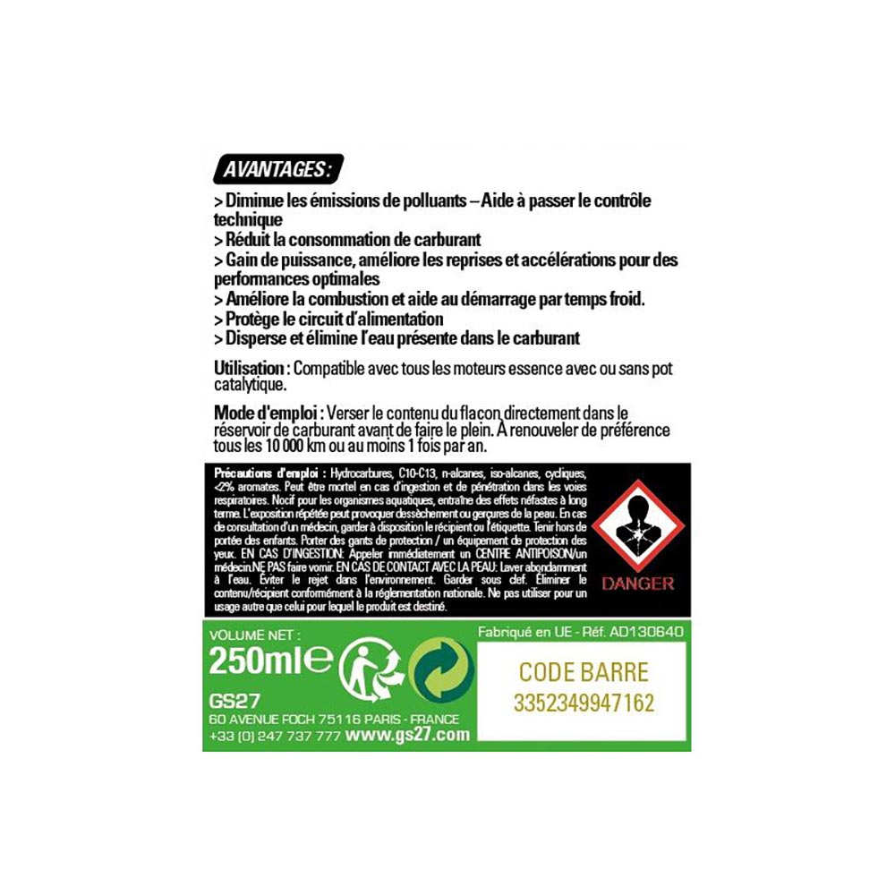 Trattamento Stop Smoke Petrol 250 ml
