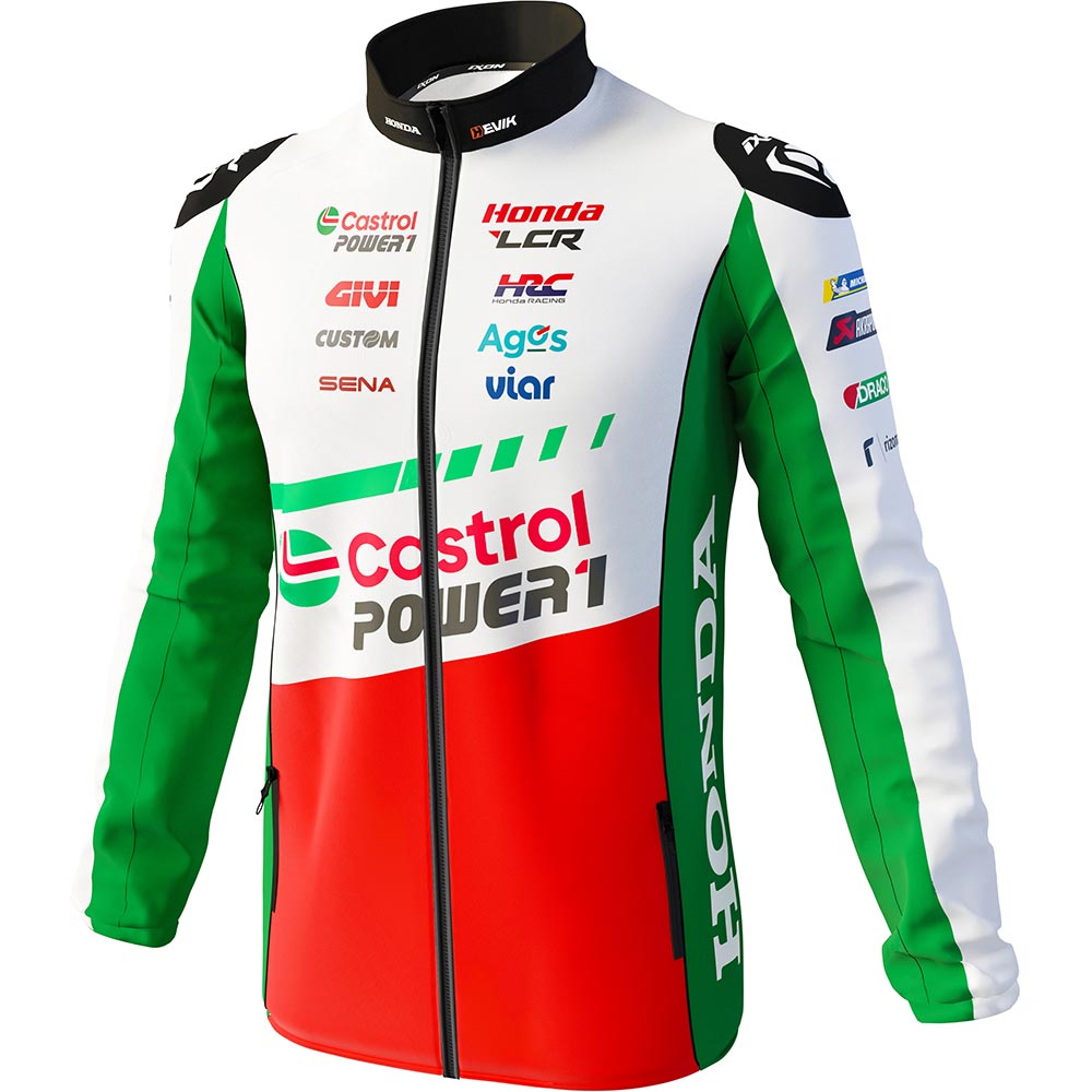 Giacca softshell LCR 24 con zip